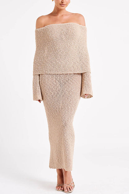 Taste of Variety Boucle Dress