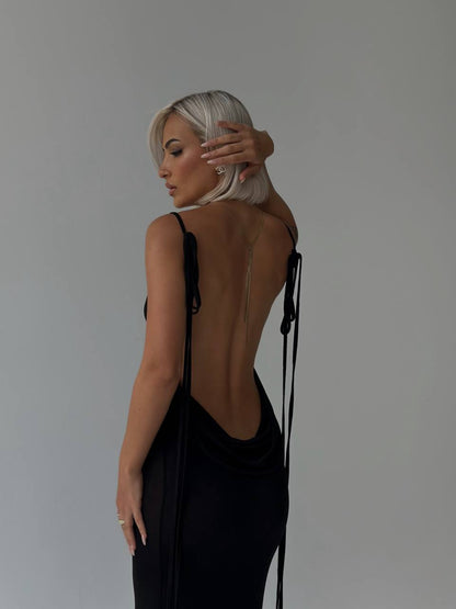 Taste of Variety Backless Dress